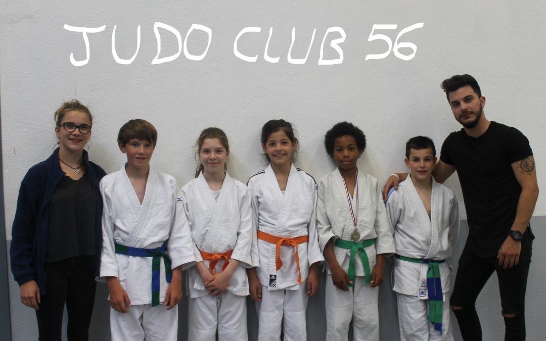 Moisson de médailles pour le Judo Club 56