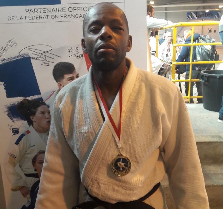 Martial Saint Just (Judo club 56) vainqueur à Nantes