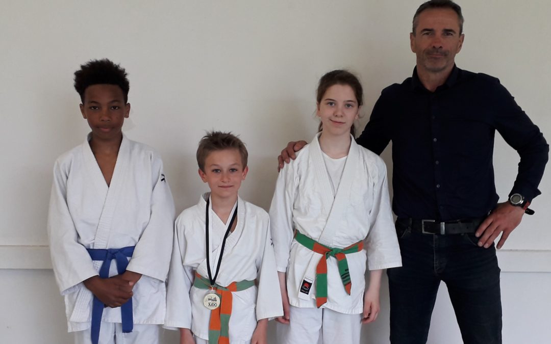 Trois champions de Bretagne pour le Judo Club 56