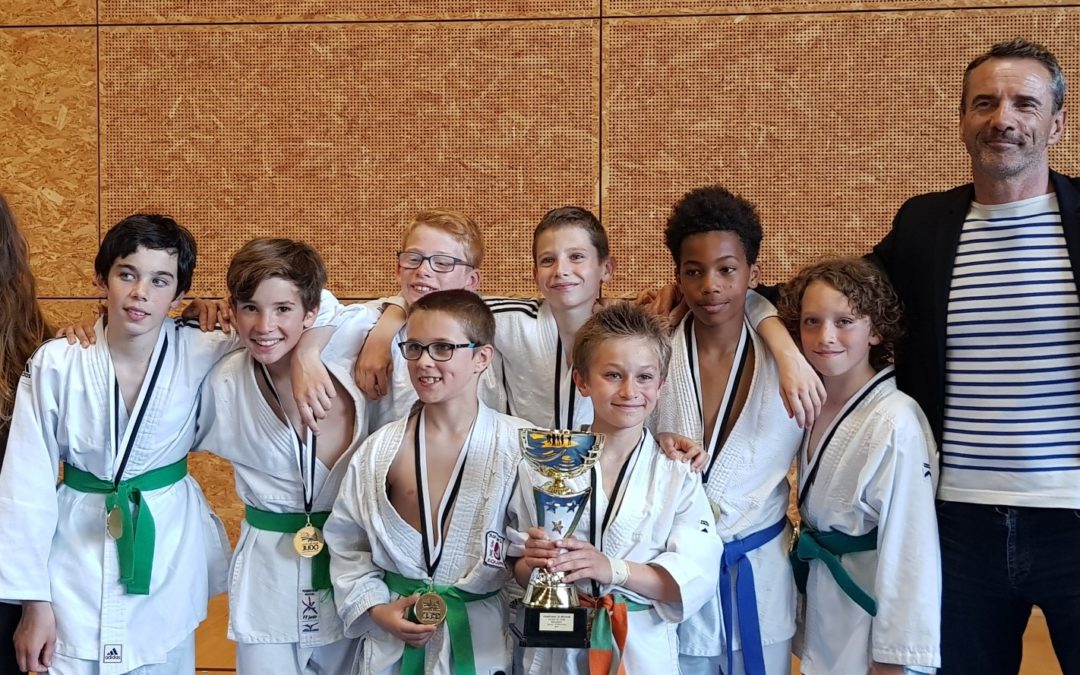 Le Judo Club 56 champion de Bretagne