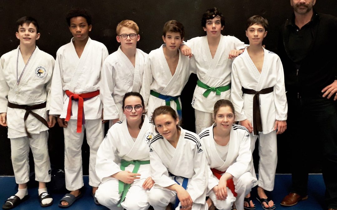 Belle moisson de médailles pour le Judo Club 56