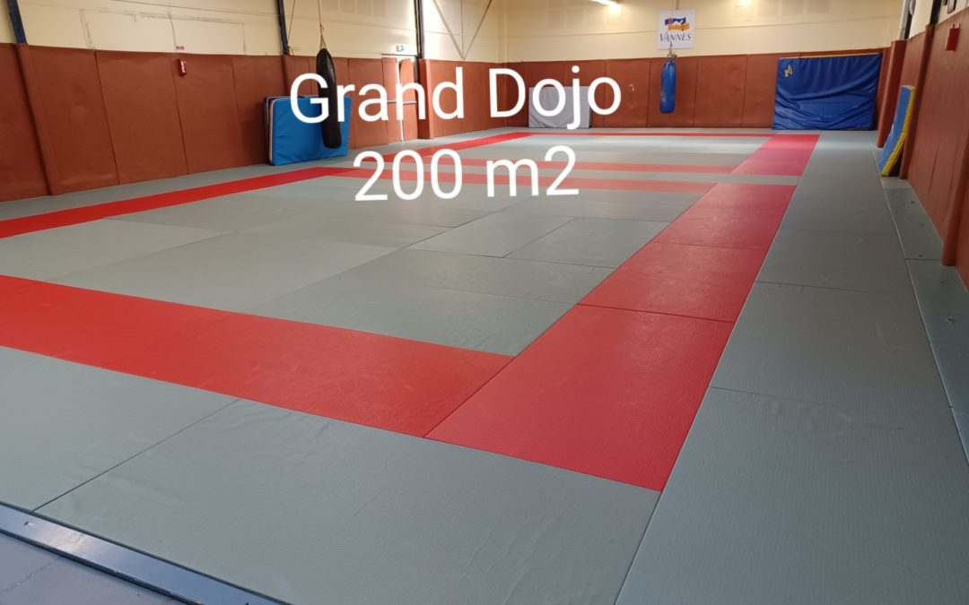 Dojo Vannes – Changement provisoire de locaux