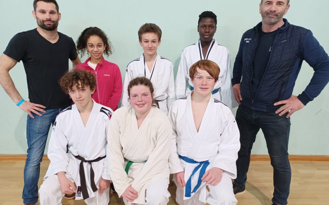 Trois champions de Bretagne pour le Judo club 56