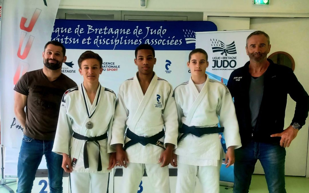 Trois finalistes aux championnats de Bretagne Cadets D1