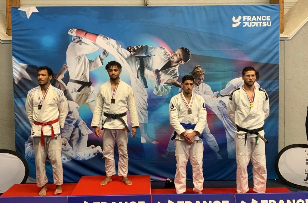 Podium en France en Ju-Jitsu