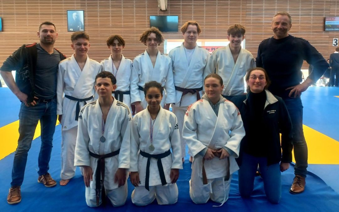 TROIS CHAMPIONS DU MORBIHAN AU JUDO CLUB 56