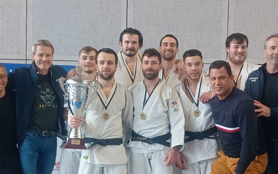 Judo club 56 Champion de Bretagne Elite 1ère Division par équipe !