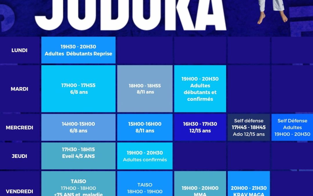 C est la rentrée Judo